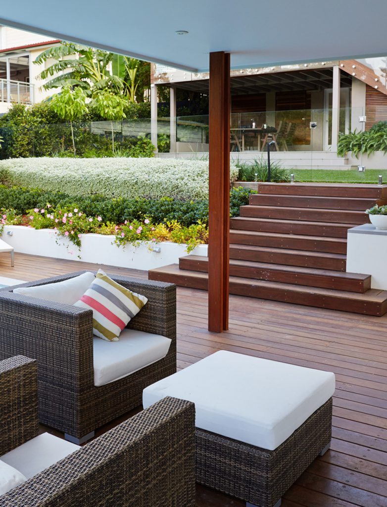 Outdoor pool cabana in Lane Cove 3