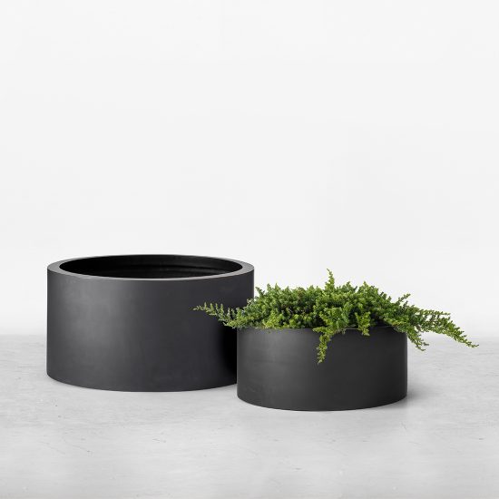 low-cylinder-grey-group | Think Outside Gardens