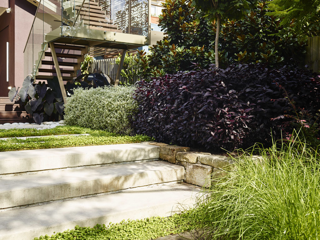 Think Outside Gardens - Sandstone Garden Stairs