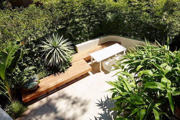 Think Outside Gardens - Balmain - Courtyard Birdseye